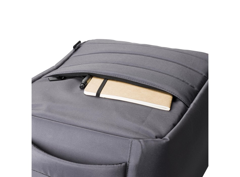 rPET polyester (300D) anti-theft laptop backpack Calliope FullGadgets.com