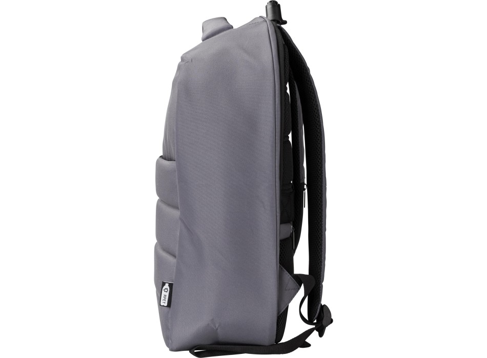 rPET polyester (300D) anti-theft laptop backpack Calliope FullGadgets.com