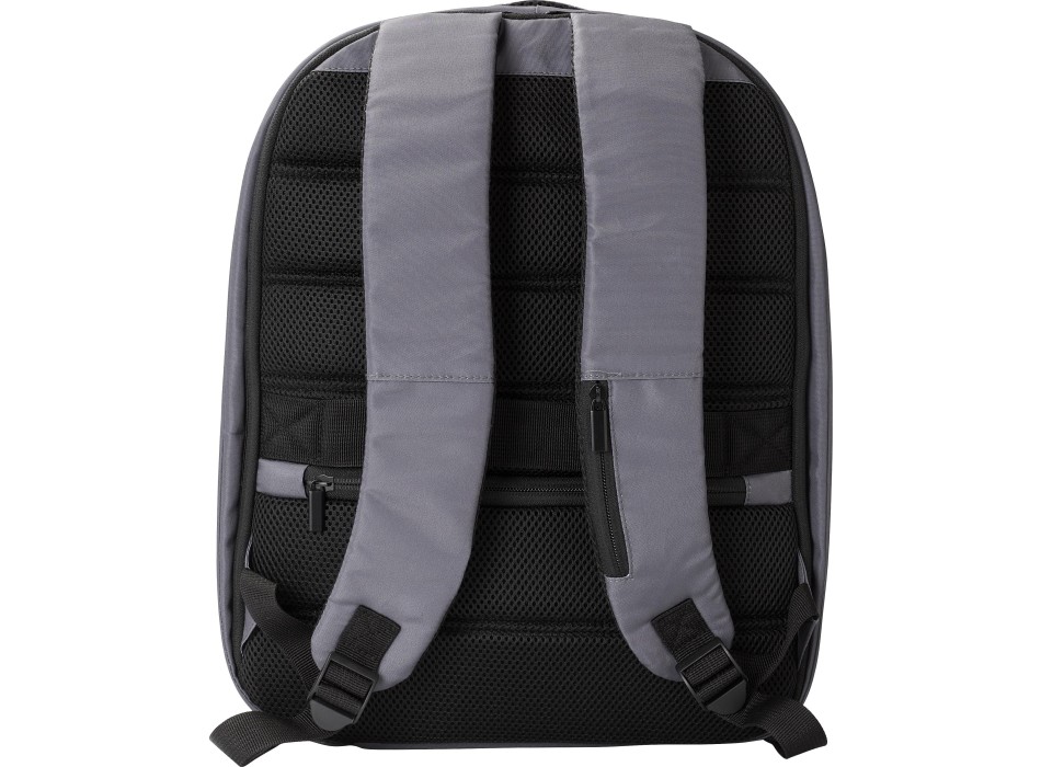 rPET polyester (300D) anti-theft laptop backpack Calliope FullGadgets.com