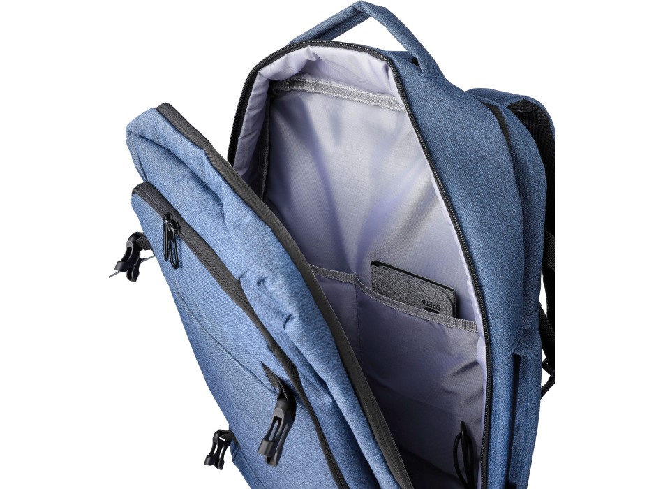 rPET polyester (300D) backpack Malcolm FullGadgets.com