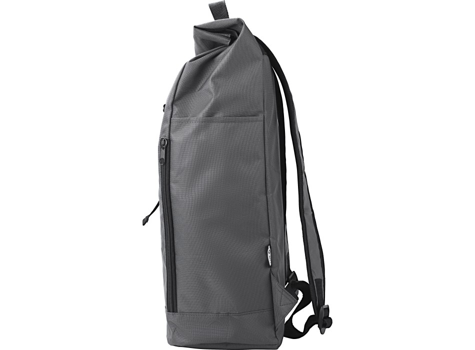 rPET polyester (600D) rolltop backpack Evie FullGadgets.com