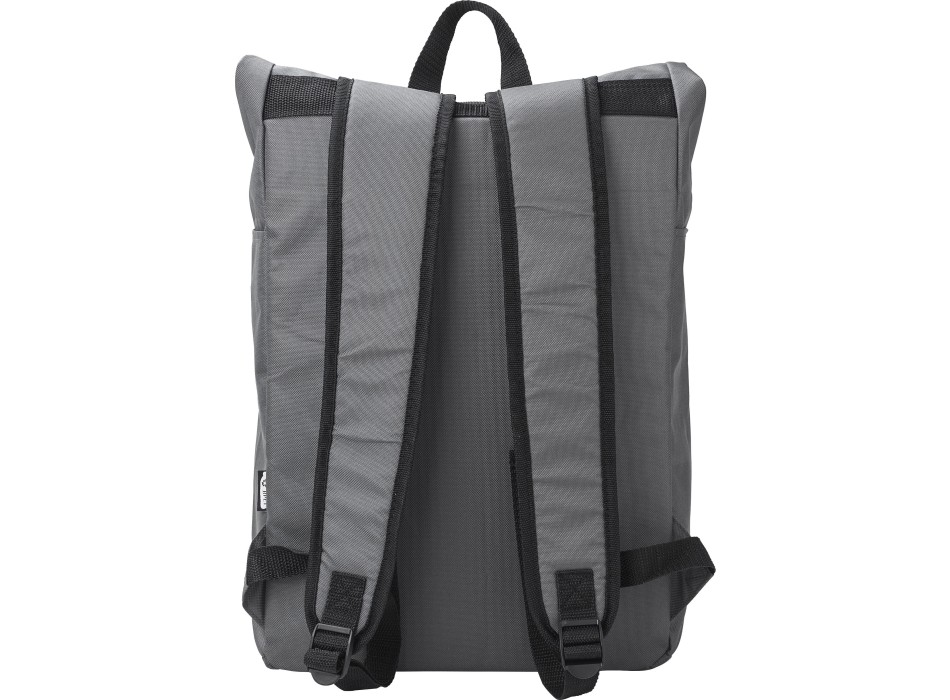 rPET polyester (600D) rolltop backpack Evie FullGadgets.com