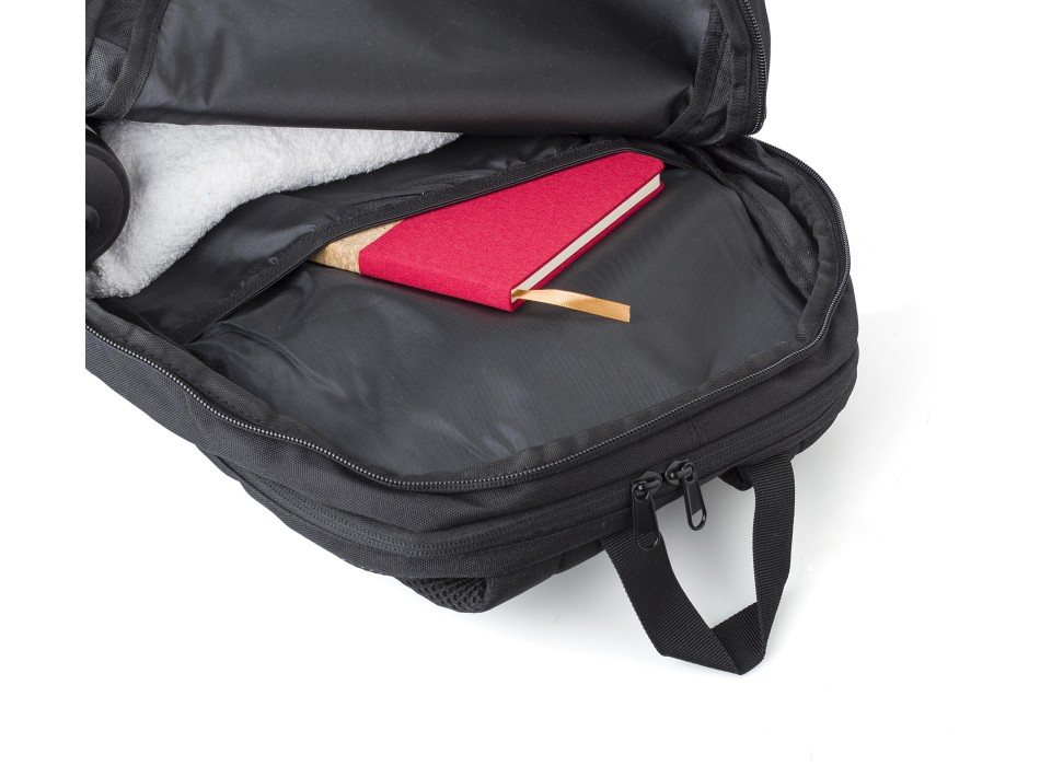 rPET polyester multi-functional backpack Sebastian FullGadgets.com