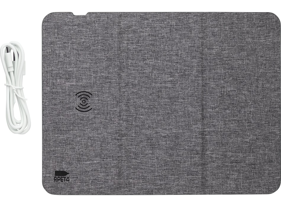 rPET wireless fast charger mousemat Selene FullGadgets.com