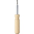 Rubberwood screwdriver set Leni FullGadgets.com