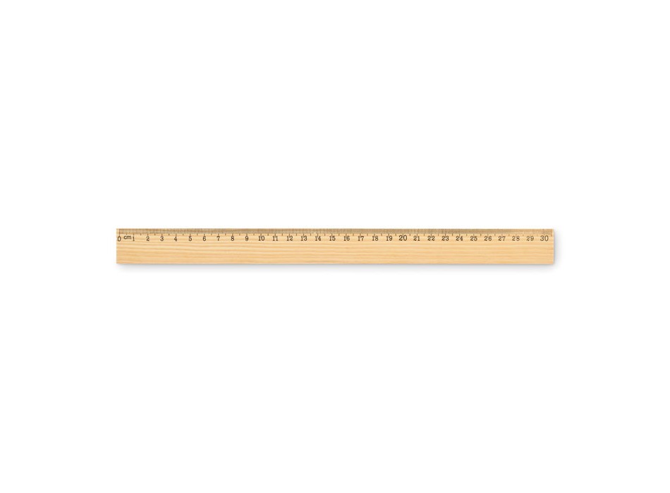 RULER30 - Righello in legno 30 cm FullGadgets.com