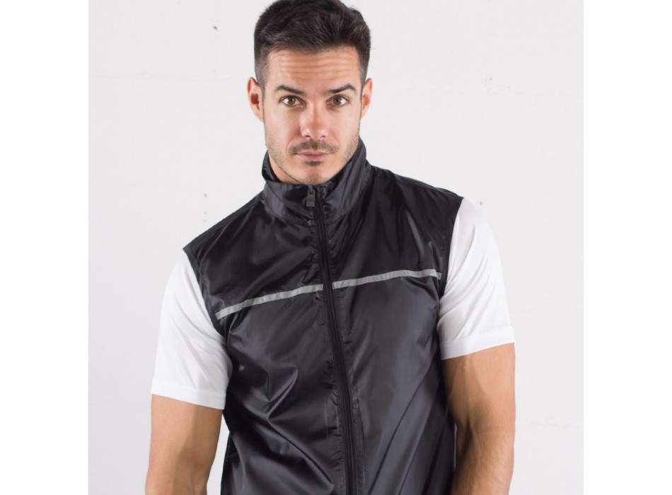 Runner gilet s/maniche 100% po FullGadgets.com