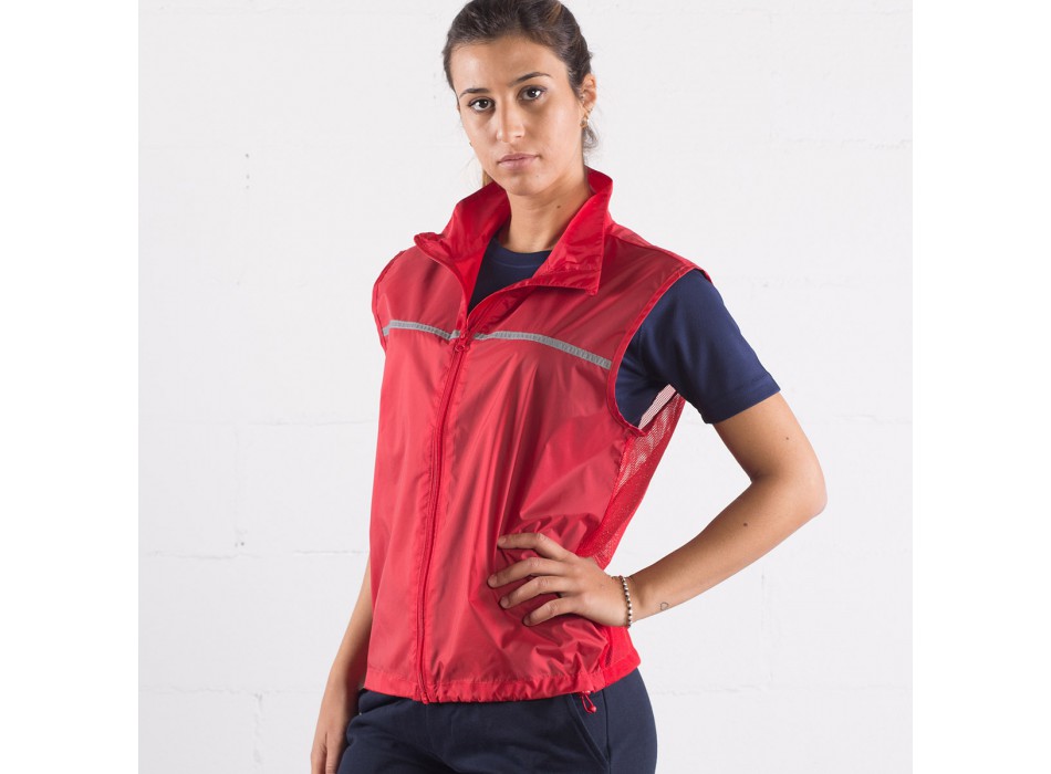 Runner gilet s/maniche 100% po FullGadgets.com