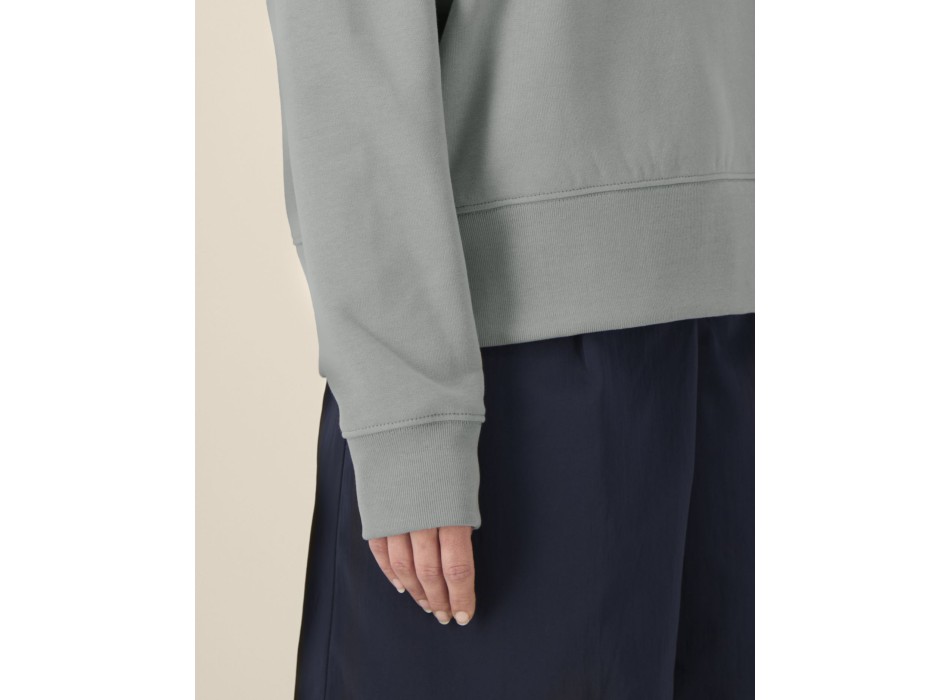 Ryler - La felpa boxy girocollo unisex in cotone riciclato FullGadgets.com