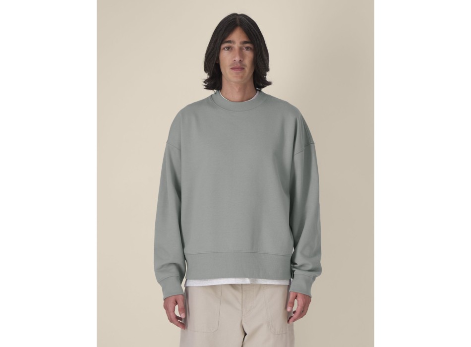 Ryler - La felpa boxy girocollo unisex in cotone riciclato FullGadgets.com