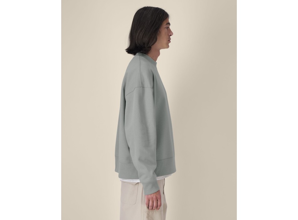 Ryler - La felpa boxy girocollo unisex in cotone riciclato FullGadgets.com