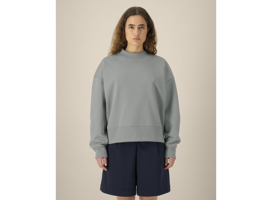 Ryler - La felpa boxy girocollo unisex in cotone riciclato FullGadgets.com