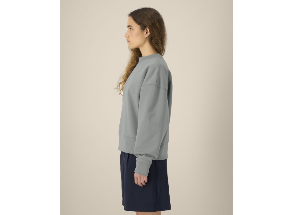 Ryler - La felpa boxy girocollo unisex in cotone riciclato FullGadgets.com