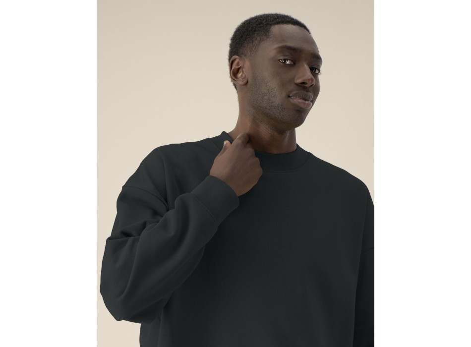 Ryler - La felpa boxy girocollo unisex in cotone riciclato FullGadgets.com