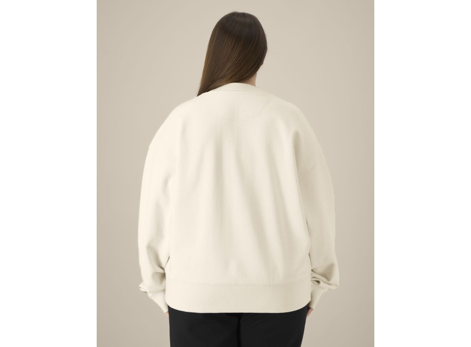 Ryler - La felpa boxy girocollo unisex in cotone riciclato FullGadgets.com