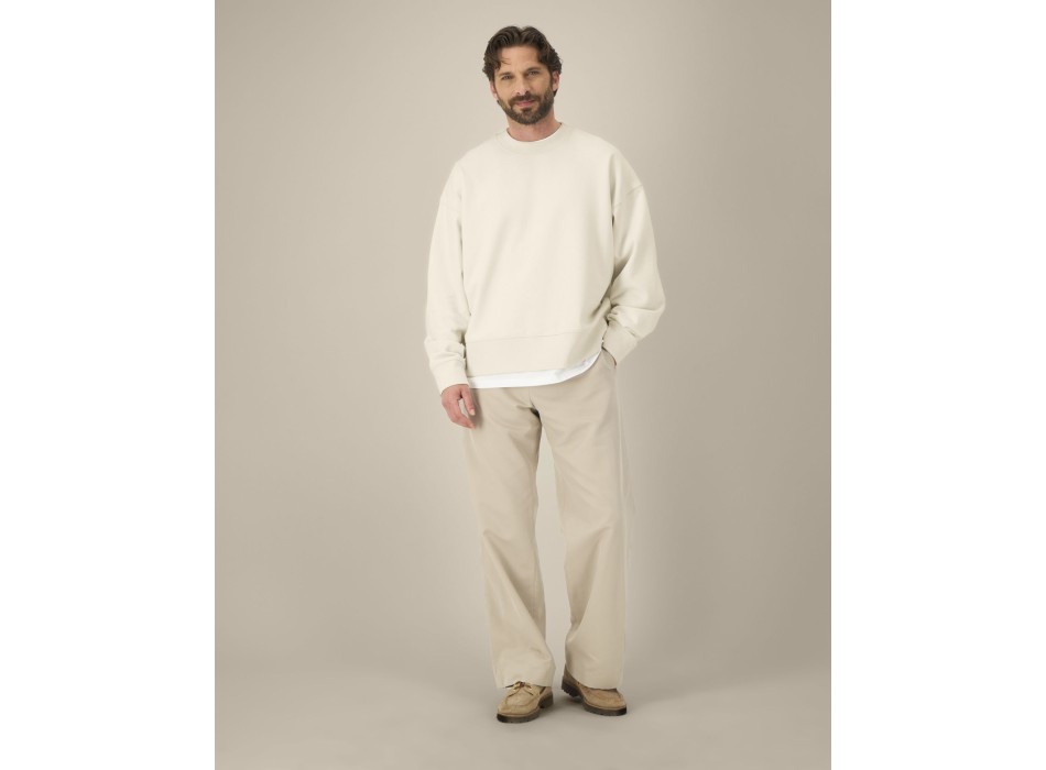 Ryler - La felpa boxy girocollo unisex in cotone riciclato FullGadgets.com