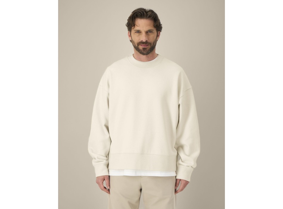 Ryler - La felpa boxy girocollo unisex in cotone riciclato FullGadgets.com