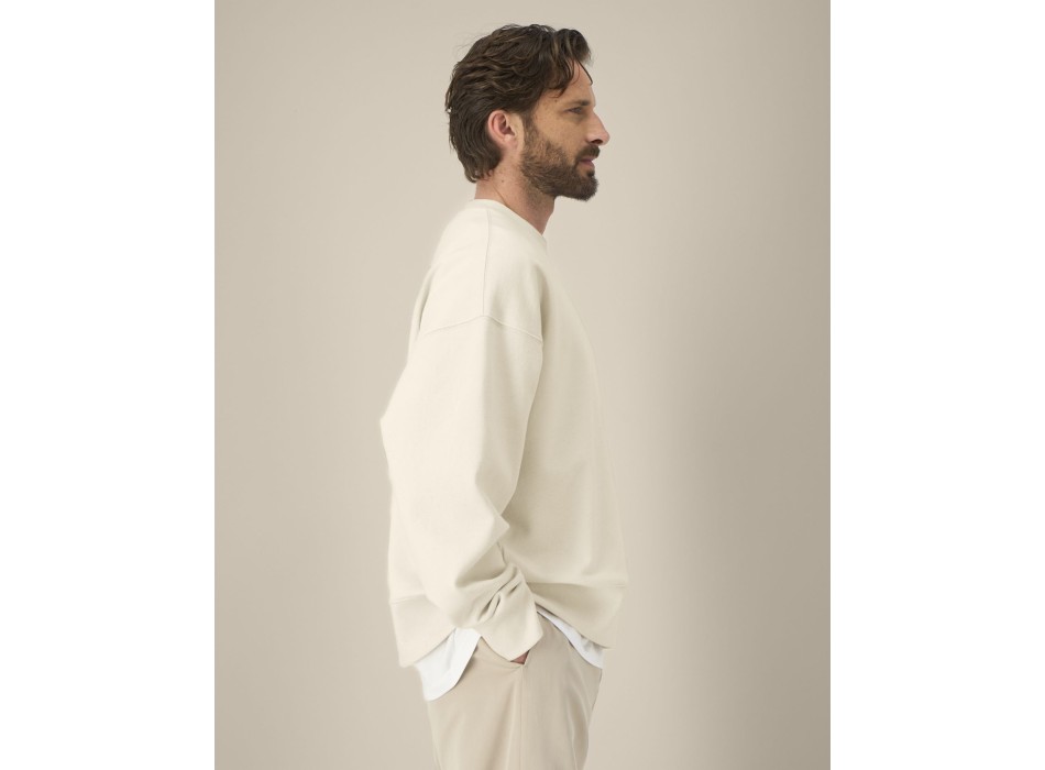 Ryler - La felpa boxy girocollo unisex in cotone riciclato FullGadgets.com