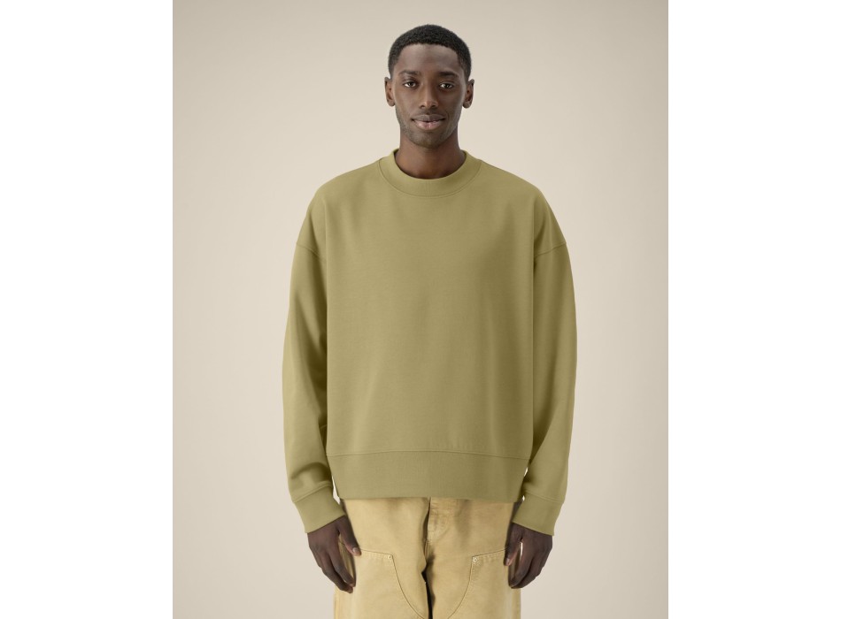 Ryler - La felpa boxy girocollo unisex in cotone riciclato FullGadgets.com