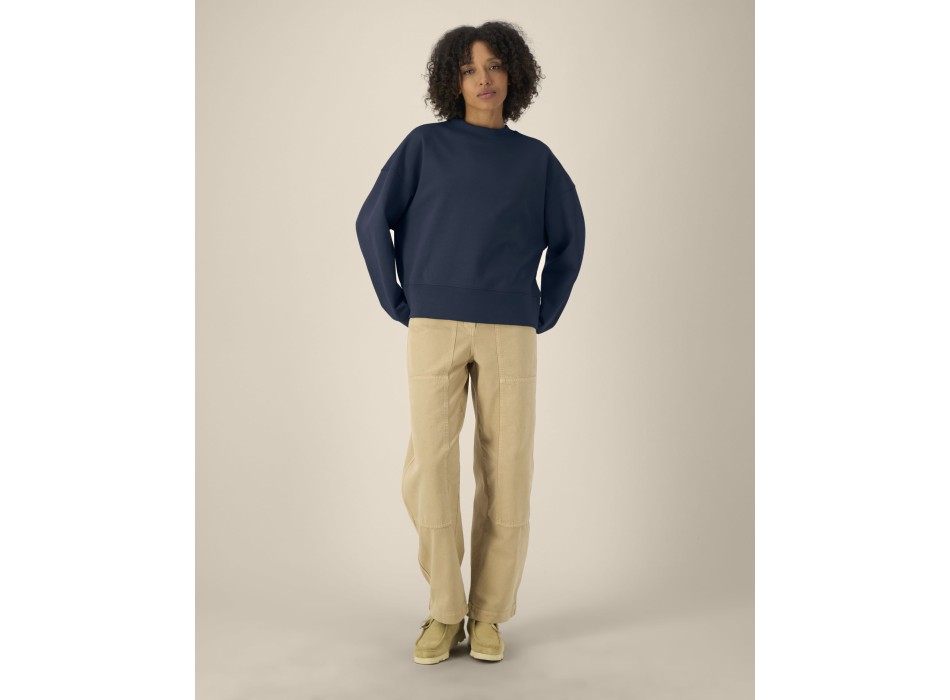 Ryler - La felpa boxy girocollo unisex in cotone riciclato FullGadgets.com