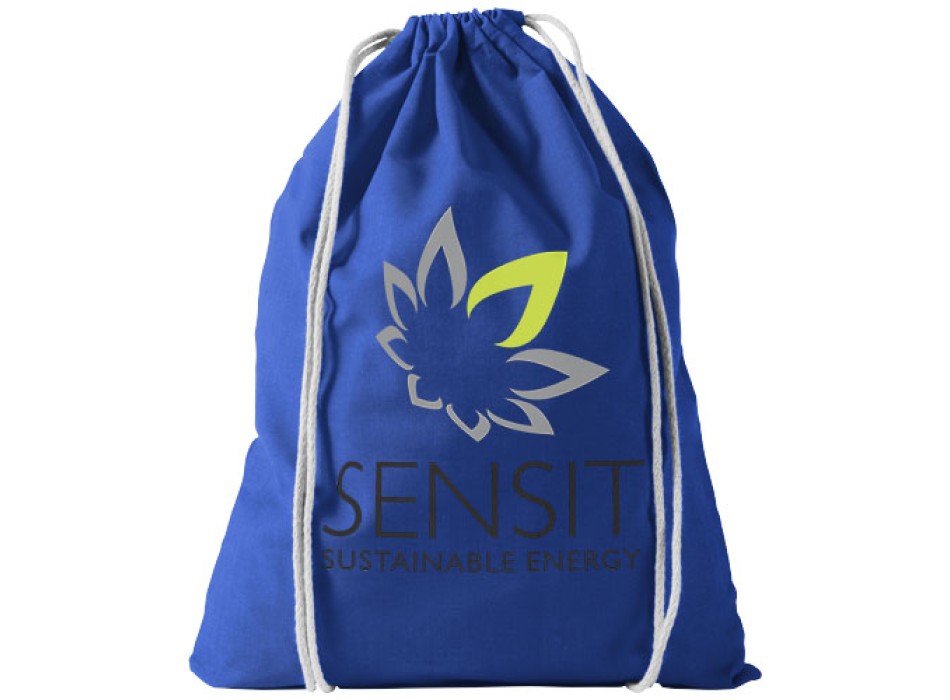 Sacca in cotone 100 g/m² con coulisse Oregon - 5L FullGadgets.com