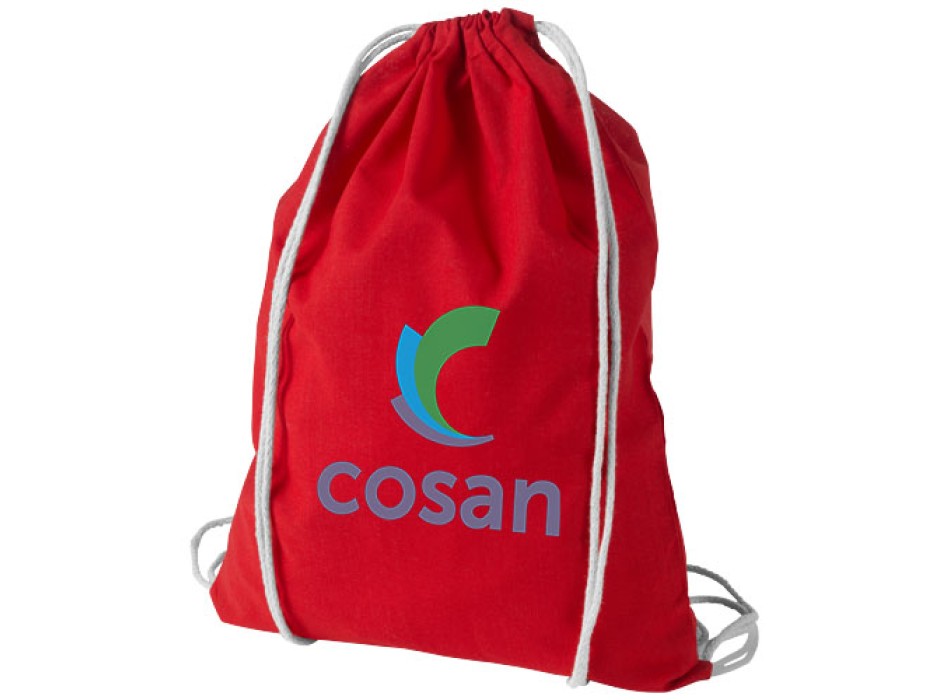 Sacca in cotone 100 g/m² con coulisse Oregon - 5L FullGadgets.com