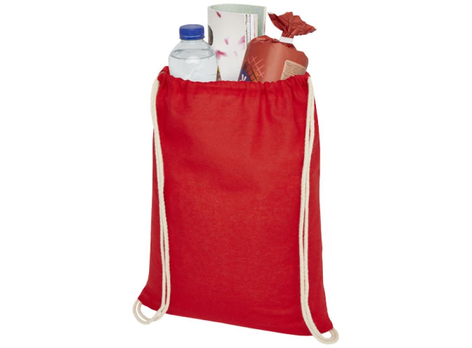 Sacca in cotone 100 g/m² con coulisse Oregon - 5L FullGadgets.com