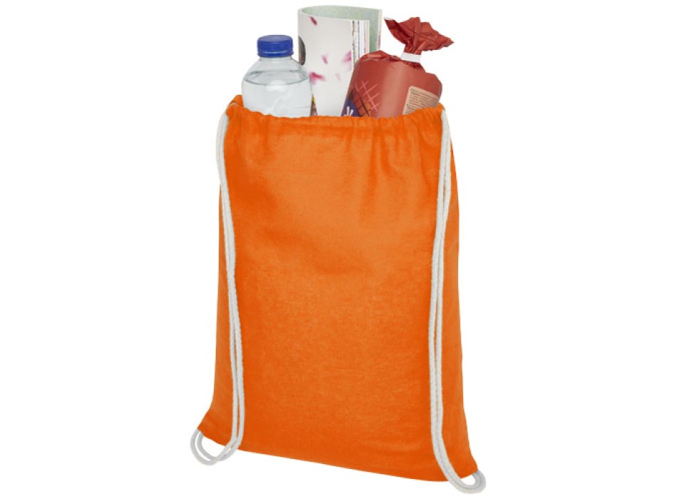 Sacca in cotone 100 g/m² con coulisse Oregon - 5L FullGadgets.com
