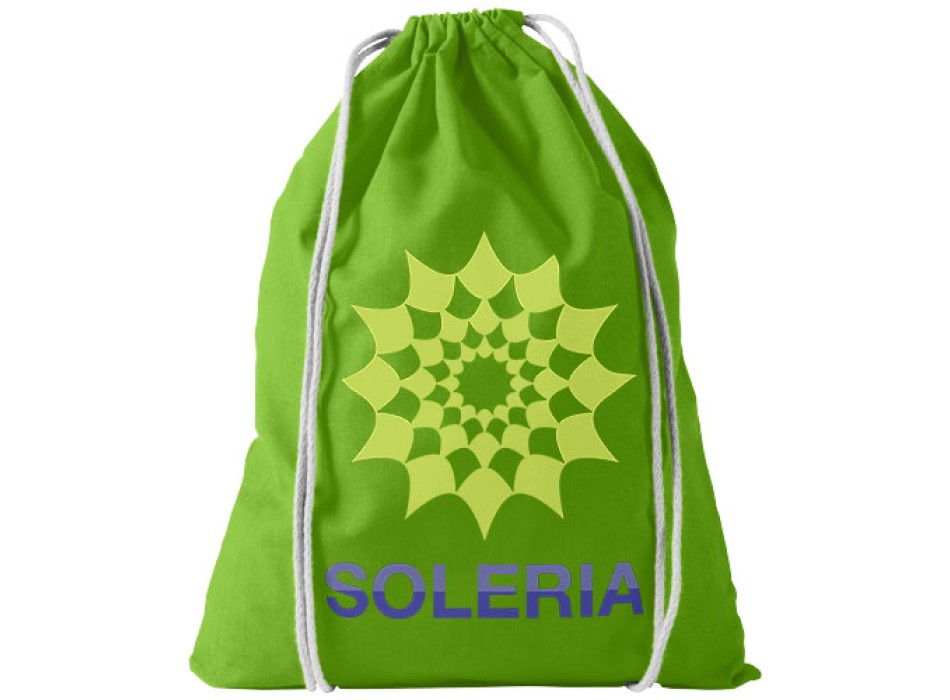 Sacca in cotone 100 g/m² con coulisse Oregon - 5L FullGadgets.com