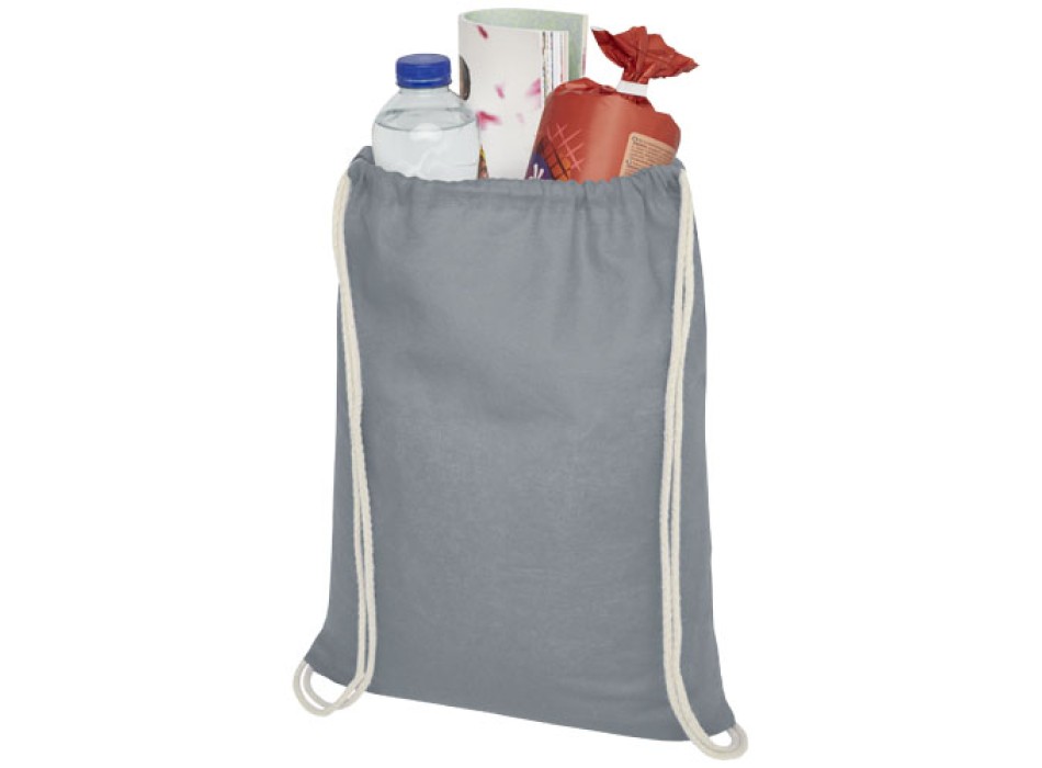 Sacca in cotone 100 g/m² con coulisse Oregon - 5L FullGadgets.com