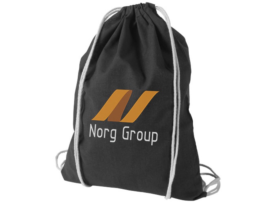 Sacca in cotone 100 g/m² con coulisse Oregon - 5L FullGadgets.com