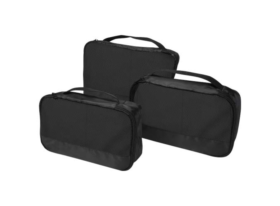 Sacchetti da viaggio in materiale riciclato GRS Jet - set da 3 FullGadgets.com