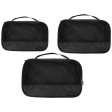 Sacchetti da viaggio in materiale riciclato GRS Jet - set da 3 FullGadgets.com