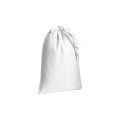 Sacchetto In Cotone 120 G/M2 Personalizzabile Con Chiusura A Strozzo, 10 X 14 Cm