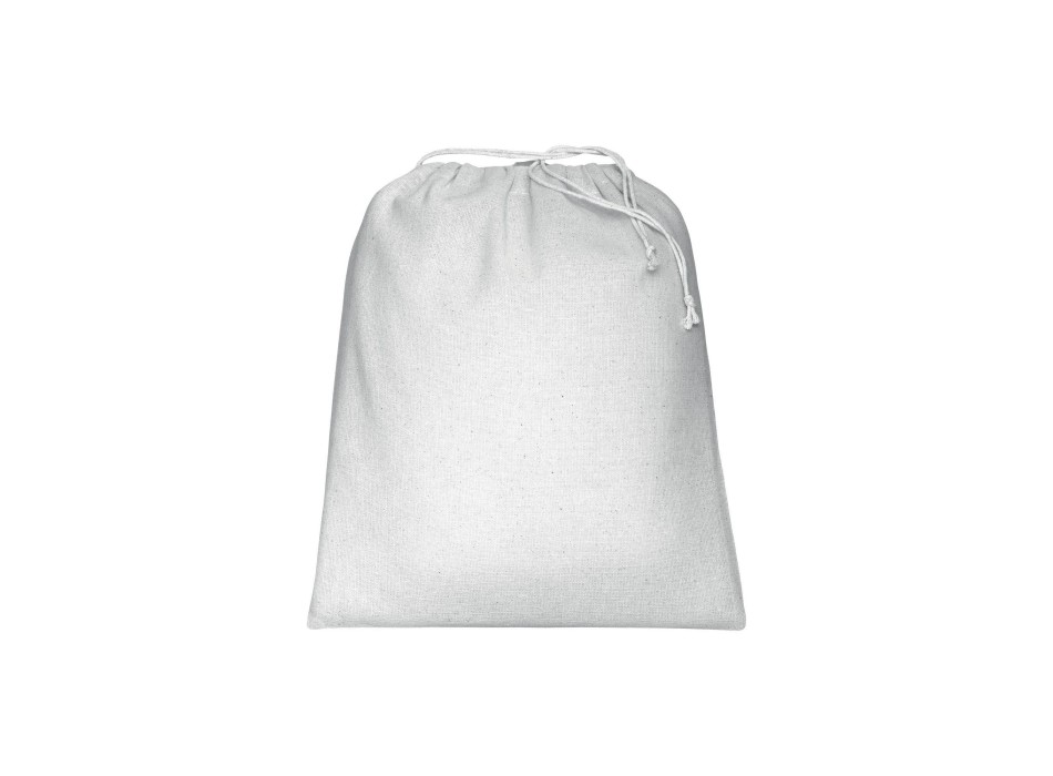 Sacchetto in cotone 120 g/m2 con chiusura a strozzo, 25 x 30 cm FullGadgets.com
