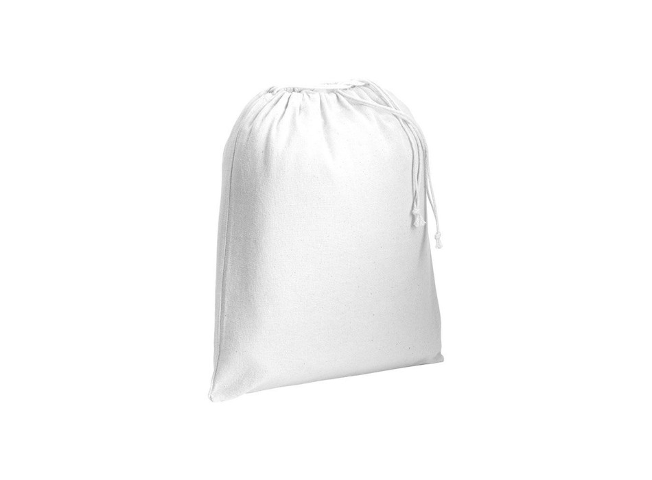 Sacchetto in cotone 120 g/m2 con chiusura a strozzo, 25 x 30 cm FullGadgets.com