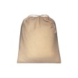Sacchetto in cotone naturale 120 g/m2 con chiusura a strozzo, 25 x 30 cm FullGadgets.com