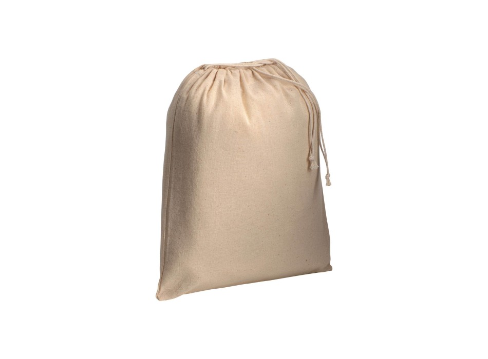 Sacchetto in cotone naturale 120 g/m2 con chiusura a strozzo, 25 x 30 cm FullGadgets.com
