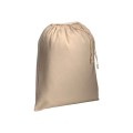Sacchetto In Cotone Naturale 120 G/M2 Personalizzabile Con Chiusura A Strozzo, 25 X 30 Cm
