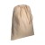 Sacchetto In Cotone Naturale 120 G/M2 Personalizzabile Con Chiusura A Strozzo, 40 X 50 Cm