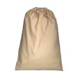 Sacchetto in cotone naturale 120 g/m2 con chiusura a strozzo, 50 x 75 cm FullGadgets.com