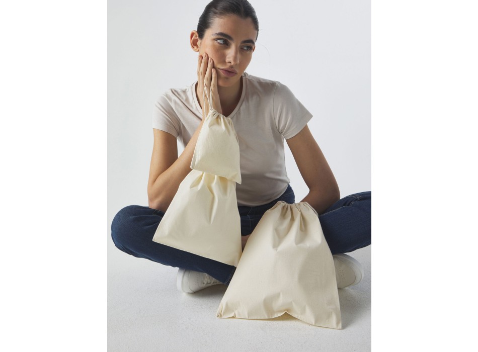 Sacchetto in cotone organico L FullGadgets.com