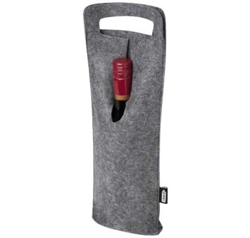Sacchetto per bottiglia di vino in feltro riciclato certificato GRS da 75 cl Felta FullGadgets.com