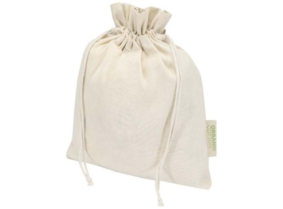 Sacchetto per confezione regalo in tessuto biologico da 140 g/m² certificato OCS, 30 x 25 cm Odisha FullGadgets.com