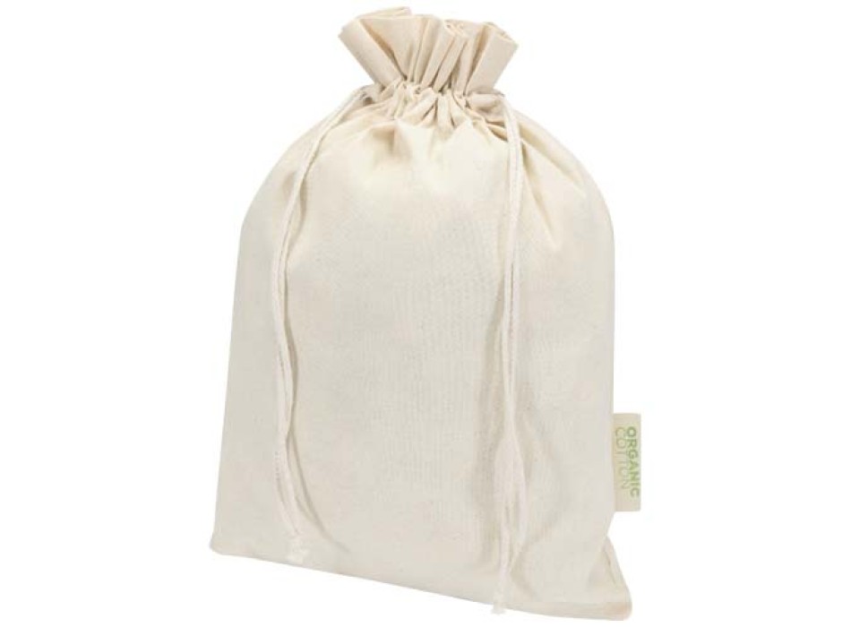 Sacchetto per confezione regalo in tessuto biologico da 140 g/m² certificato OCS, 42 x 30 cm Odisha FullGadgets.com