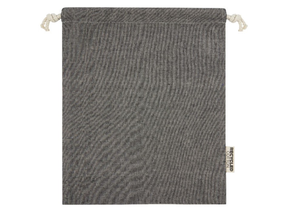 Sacchetto per confezione regalo medio in cotone riciclato 150 g/m² certificato GRS Pheebs - 1,5L FullGadgets.com