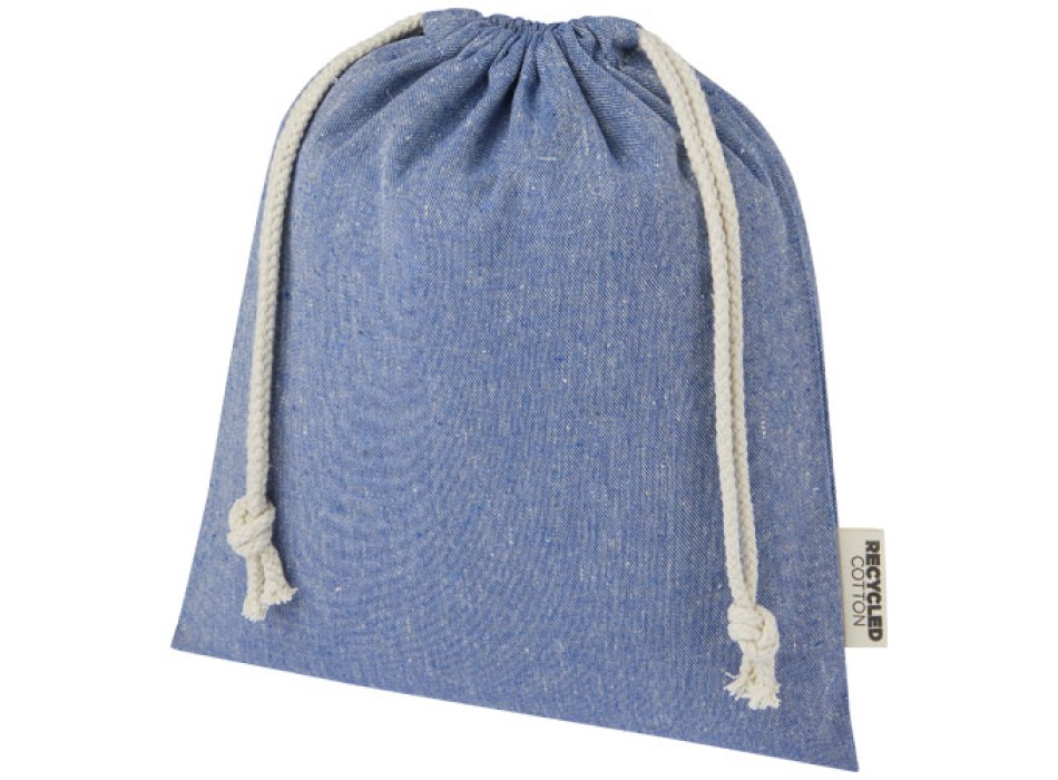 Sacchetto per confezione regalo medio in cotone riciclato 150 g/m² certificato GRS Pheebs - 1,5L FullGadgets.com