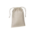 Sacchetto regalo in policotone brillante 90 g/m2 con chiusura a strozzo FullGadgets.com