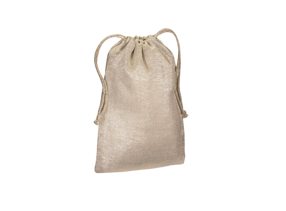 Sacchetto regalo in policotone brillante 90 g/m2 con chiusura a strozzo FullGadgets.com