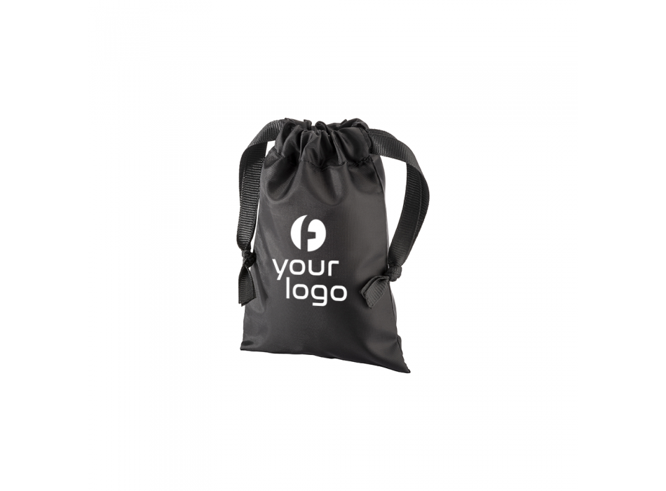 Sacchetto regalo  in R-pet 210T con chiusura a strozzo, 10x14 cm FullGadgets.com